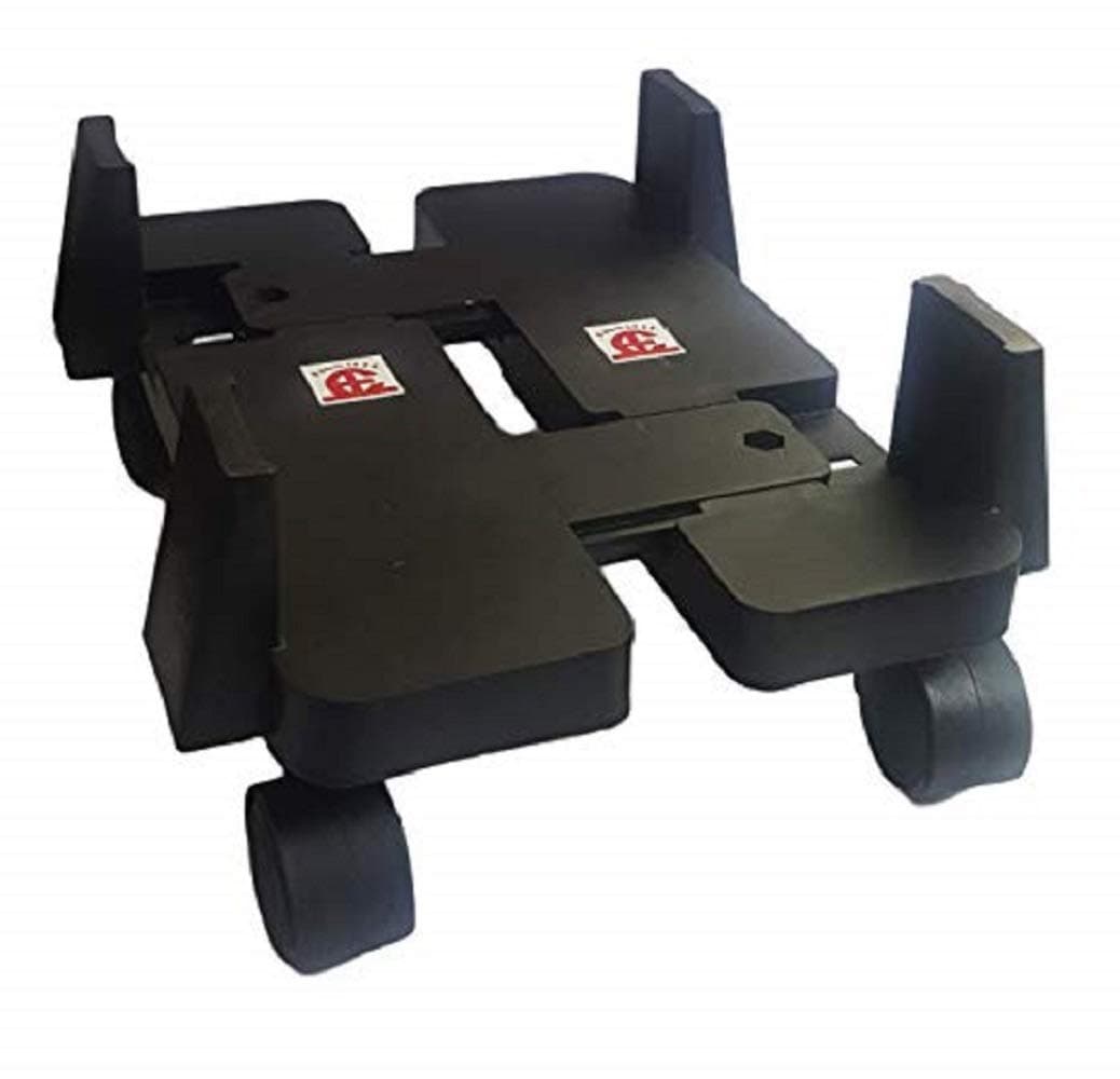 Pinnacle CPU Trolley – CPU Stand – Portable CPU Trolley – Body Adjustable CPU Stand – CPU Holder - ABS Material CPU Trolley (Pack of 1)