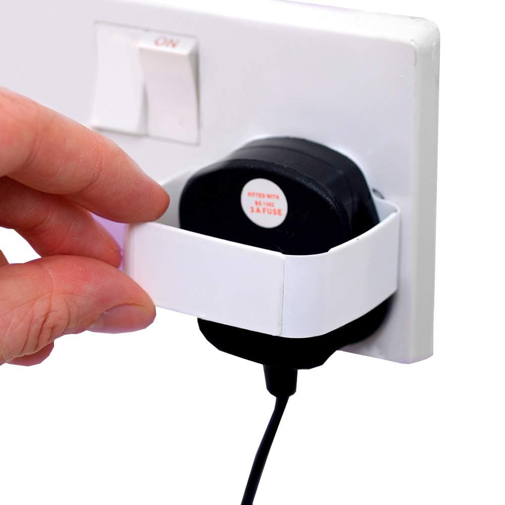 Plug Mate (pack of 4), makes it easier to remove plugs from sockets and includes picture labels to identify the appliance at the end of the wire!