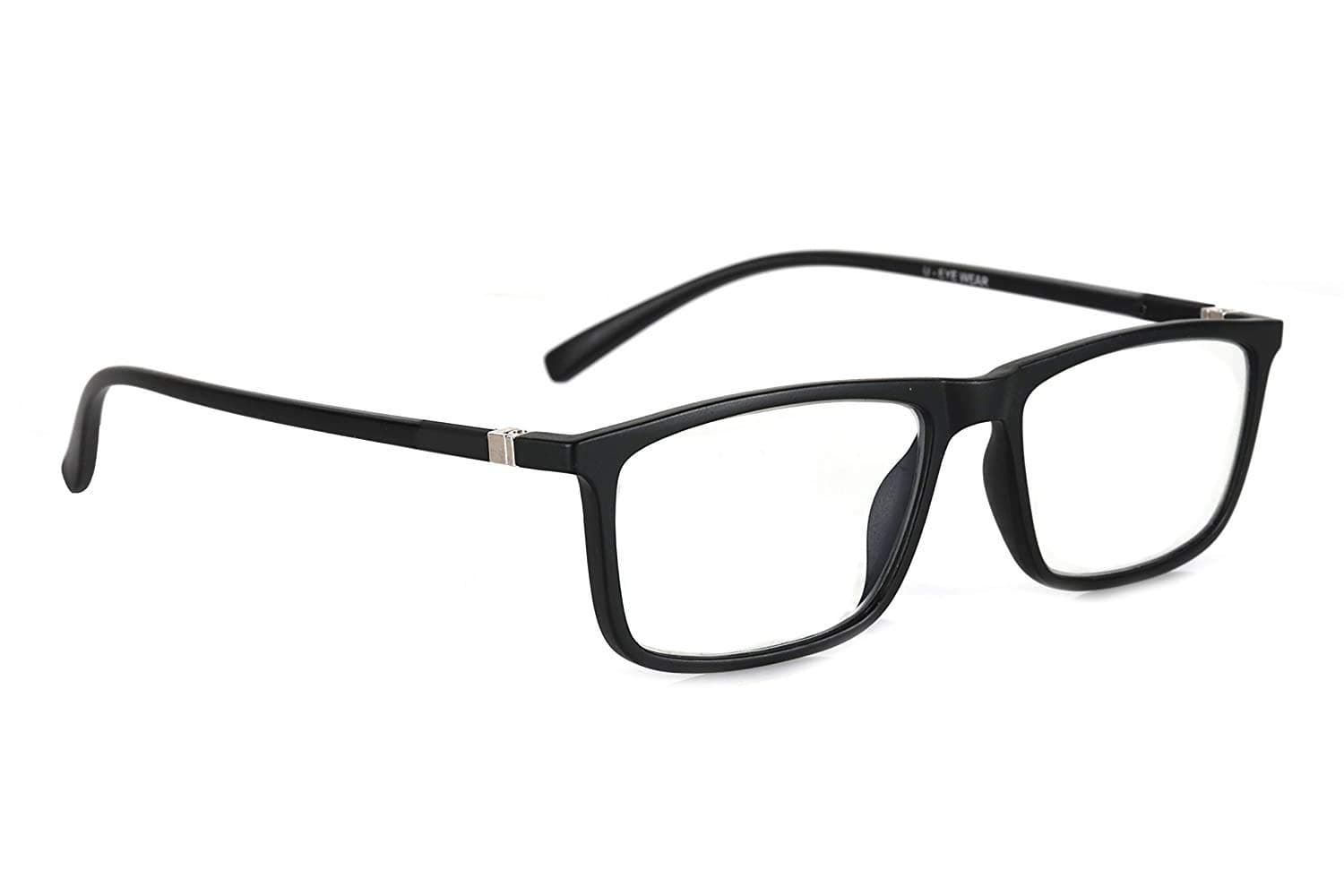 Optify full rim free size Power reading glasses with blue block light filter & anti reflective coating for Men and Women