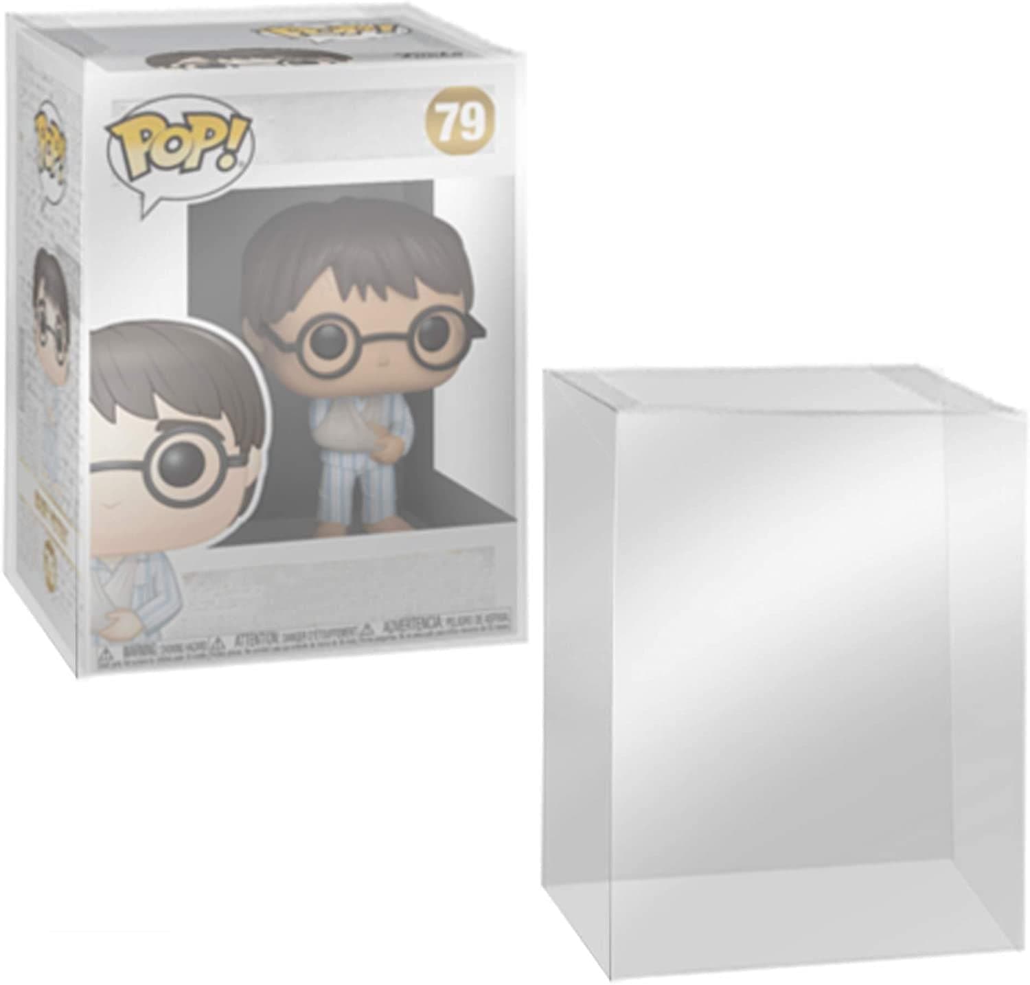 Protective Cases for Pop Figurines - Pack of 20 | 4” Pop Compatible | Acid Free Protective Box | Vinyl Figurine Display Case | Pukkr