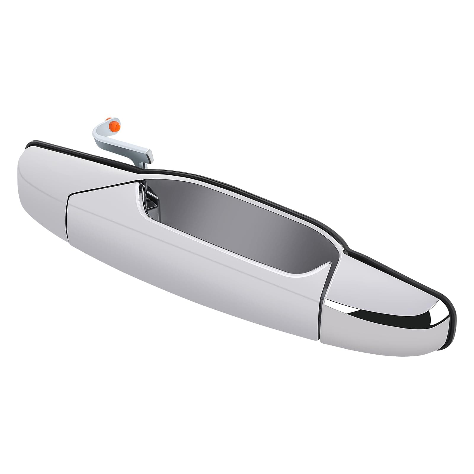 Exterior Chrome Door Handle, Front Passenger Side, Compatible with 2007-2014 Chevy Silverado Suburban Tahoe GMC Sierra Yukon Cadillac Escalade, Replace 22738722 84053436 80545