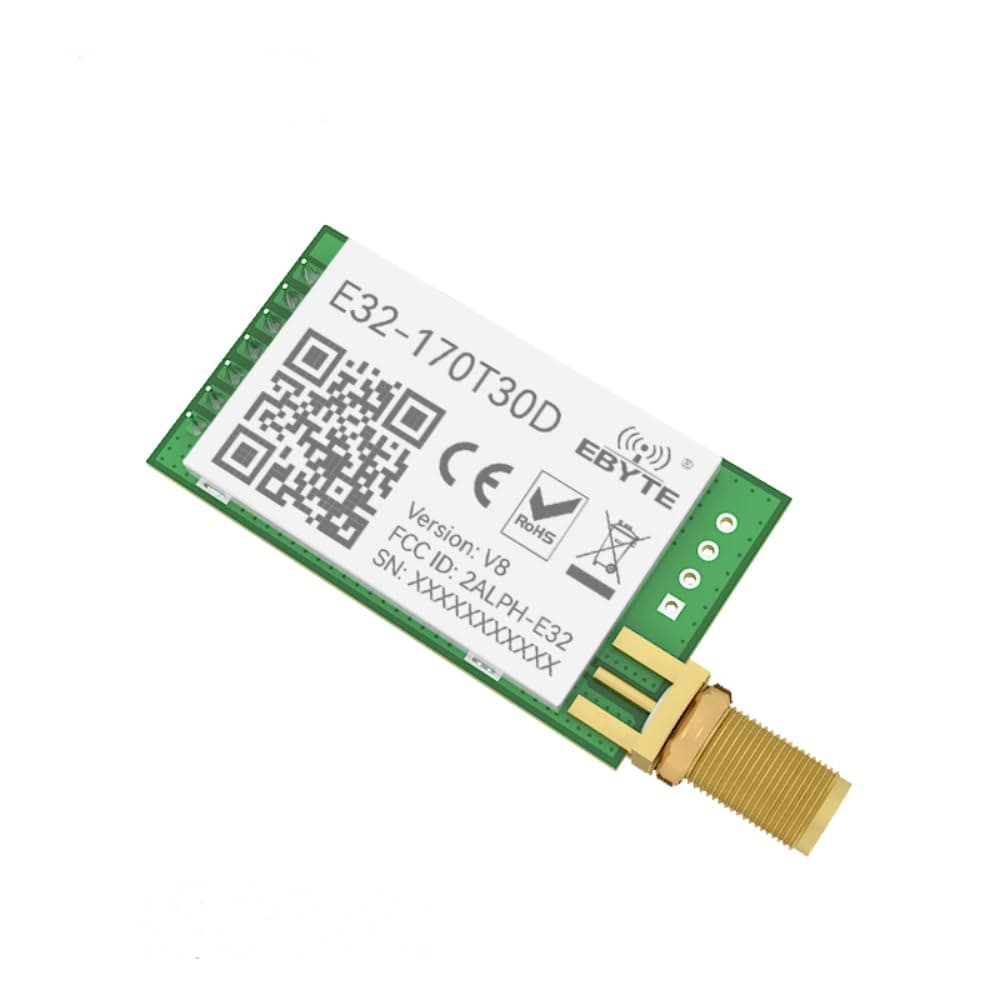 LoRa Module 30dBm Long Range 170mhz Smart Module 1W SMA Antenna uhf Wireless Transceiver Transmitter Receiver rf Module E32-170T30D