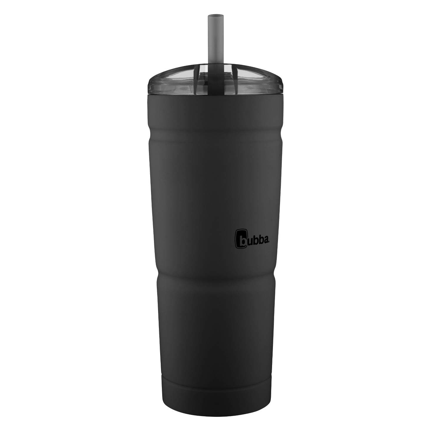 BubbaEnvy S 24OZ Matte Black W Clear LID