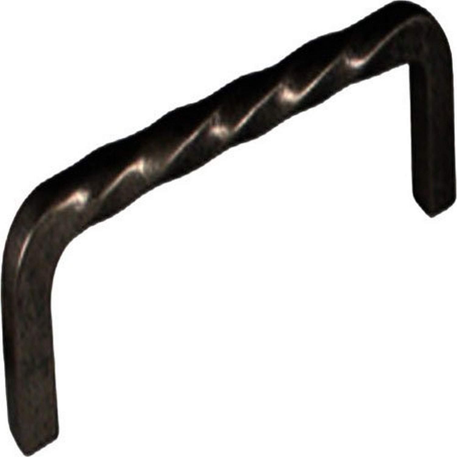 AIW Black Cabinet Twist Pull Knob with Screw - Set of 5