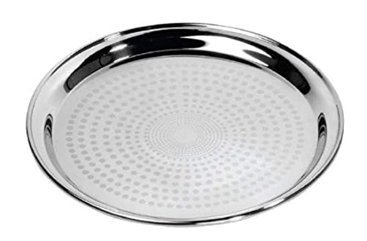 Royalford Group Round Plate - Silver