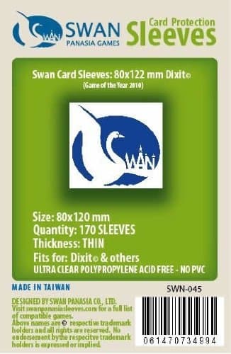 Dixit, Gold 80x122mm Sleeves (170)