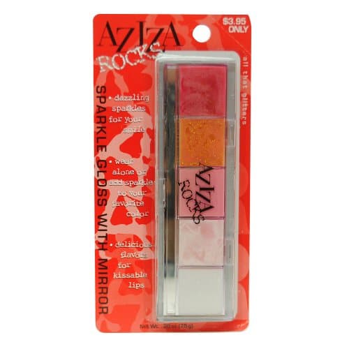 Aziza Rocks, Sparkle Gloss with Mirror, 0.26 Oz