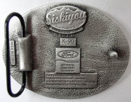 Classic FORD Mustang PONY Belt Buckle