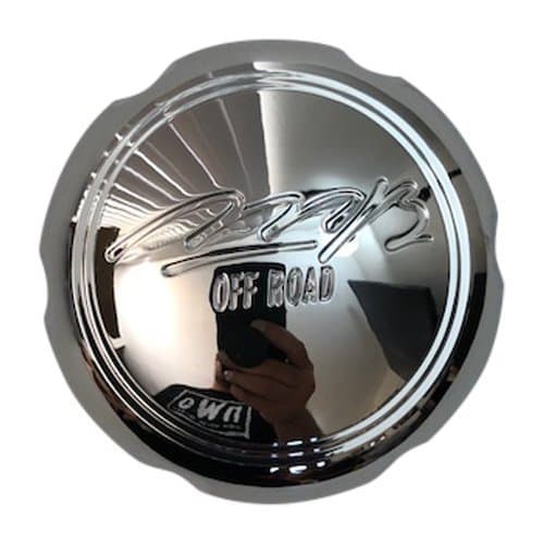 C-JD-02 81795 Chrome Wheel Center Cap