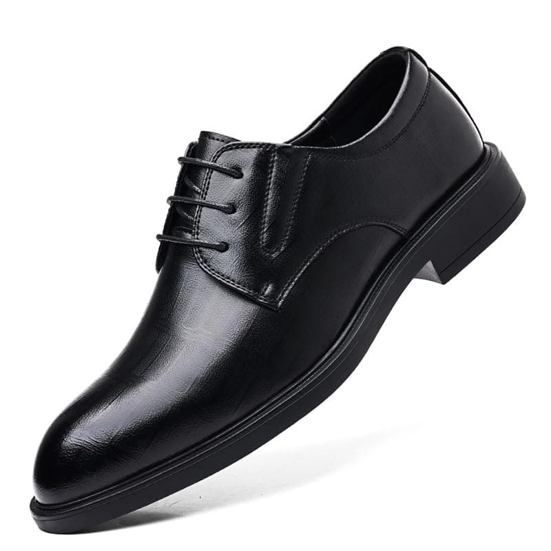 Men’s 3.2 Inches Taller Height Increasing Shoes Formal Dress Shoe, Men's Elevator Casual Business