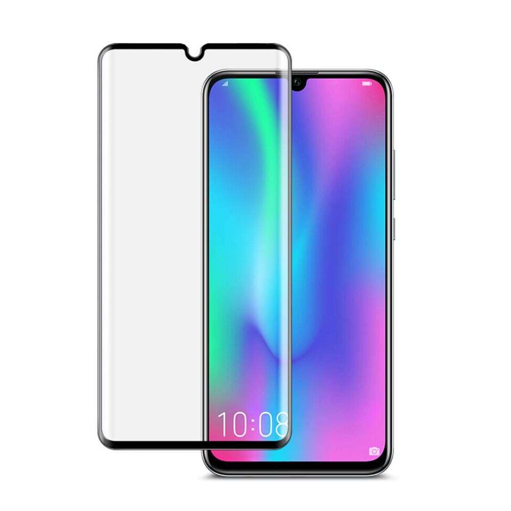 P30 Pro Screen Protector, Full Screen Tempered Glass Film 3D Curved Anti-Bubble Ultra HD Tempered Glass Case Friendly Screen Protector, for Huawei P30 Pro (Black)