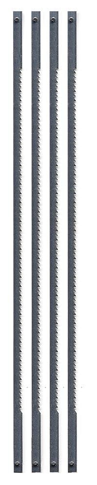 Olson Zona 36-678 Coping Saw Blades, 6-1/2-Inch Long Between Pins, 125-Inch x 020-Inch x 15 TPI, 4-Pack