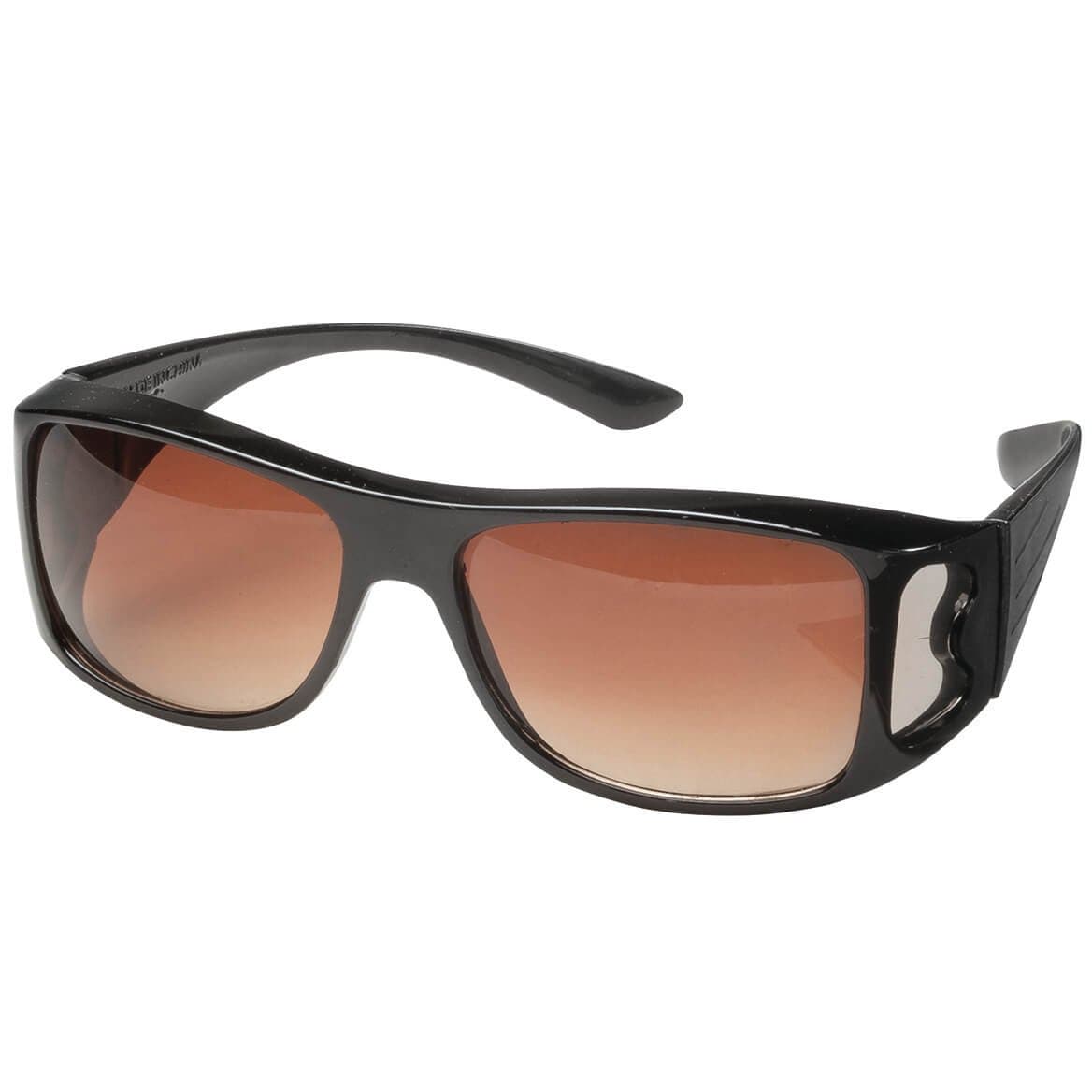 ClearVision Clear Vision Wraparound Sunglasses, 2.5" wide x 2" high