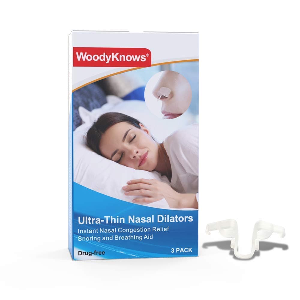 WoodyKnowsUltra-Thin Nasal Dilators (S 3 Pack)
