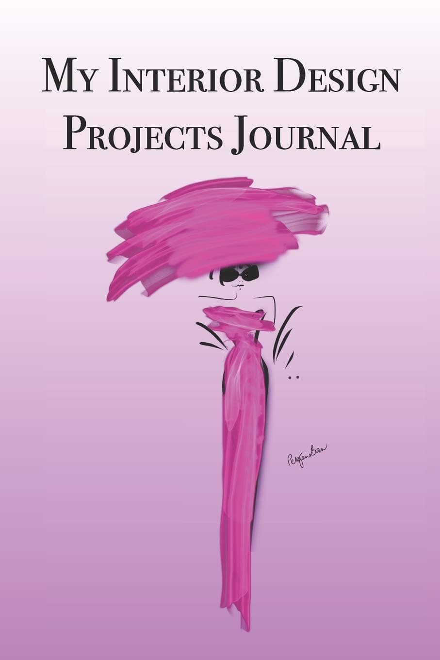 My Interior Design Projects Journal: Stylishly illustrated little notebook is the perfect accessory to help you plan all your interior design projects.