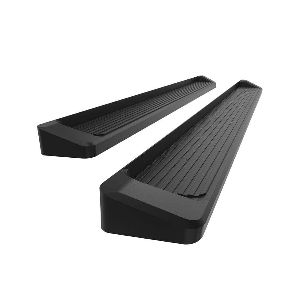 APS iBoard Running Boards (Nerf Bars Side Steps) Compatible with Jeep Grand Cherokee 2011-2021 (Exclude Diesel Will Not Fit with OE Skirt Cladding) (Black Running Board Style)