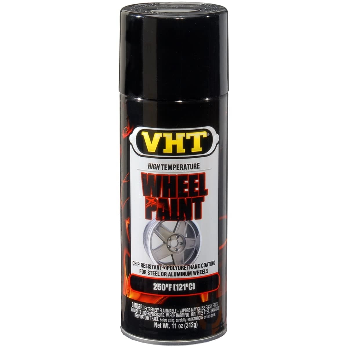 VHT SP187 Gloss Black Wheel Paint Can - 11 oz.