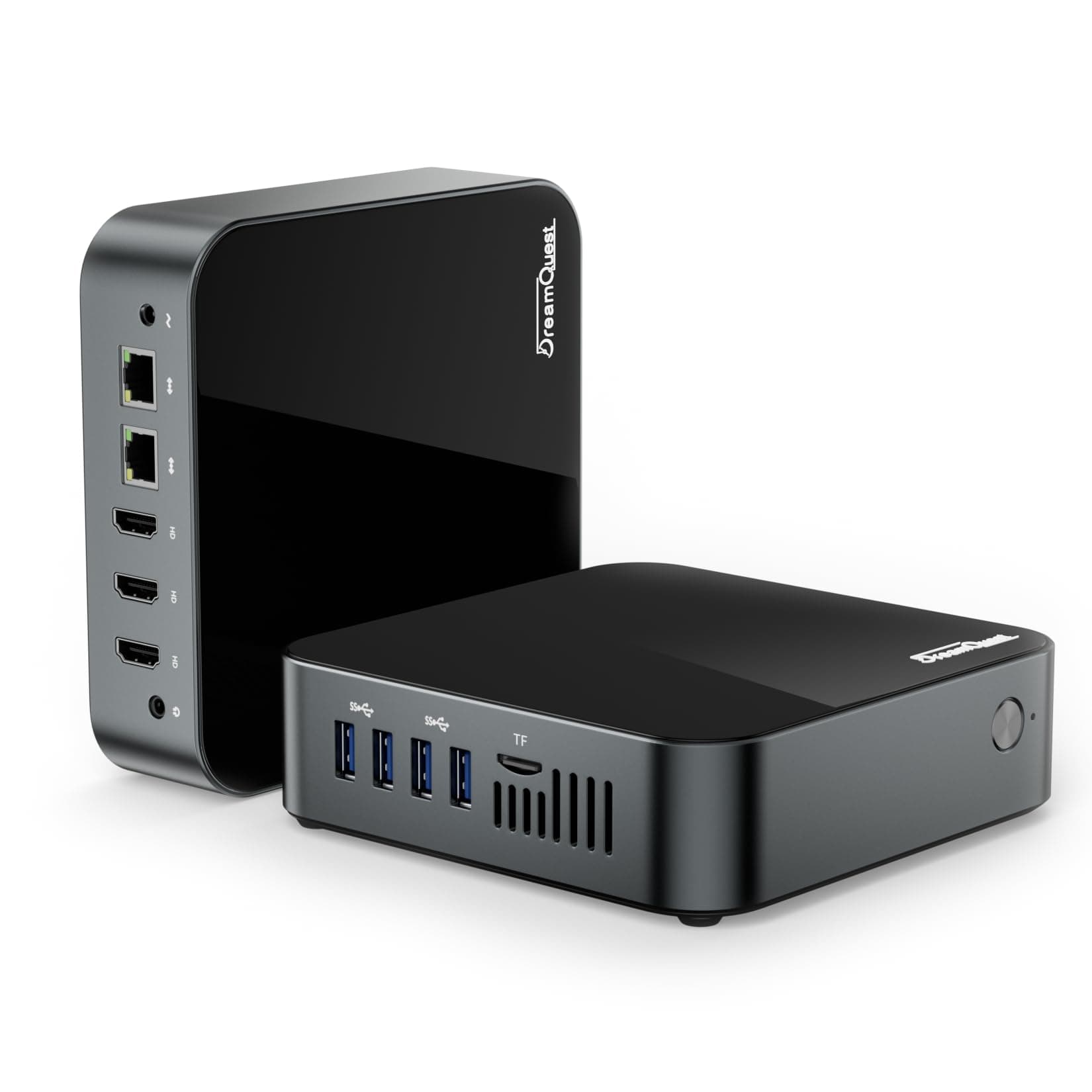 DreamQuest Mini Pc Windows 11 Pro Preload, Intel 12th N95 (up to 3.4GHz) Mini Desktop Computers with 16GB RAM 512GB M.2 SSD, Support 4k@60Hz, USB3.2 * 4, BT4.2,WiFi 5