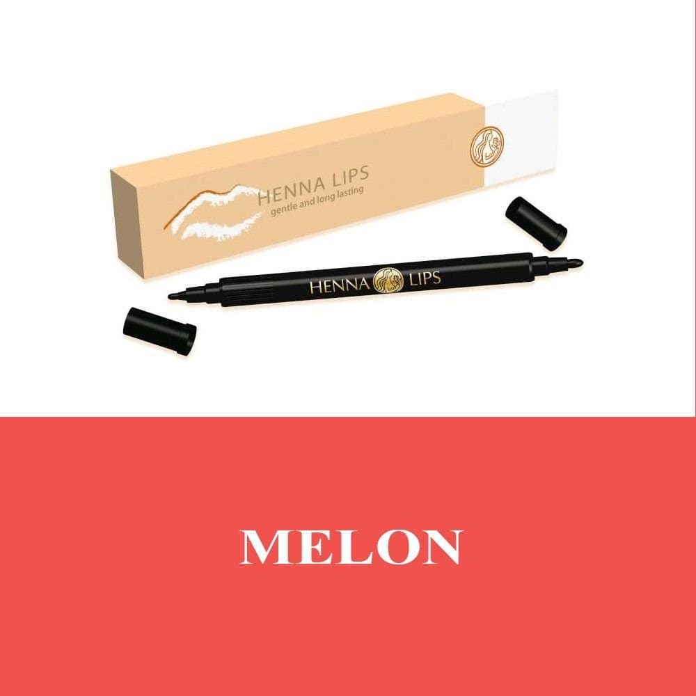 Henna Lips, Natural Lip Liner (Melon)
