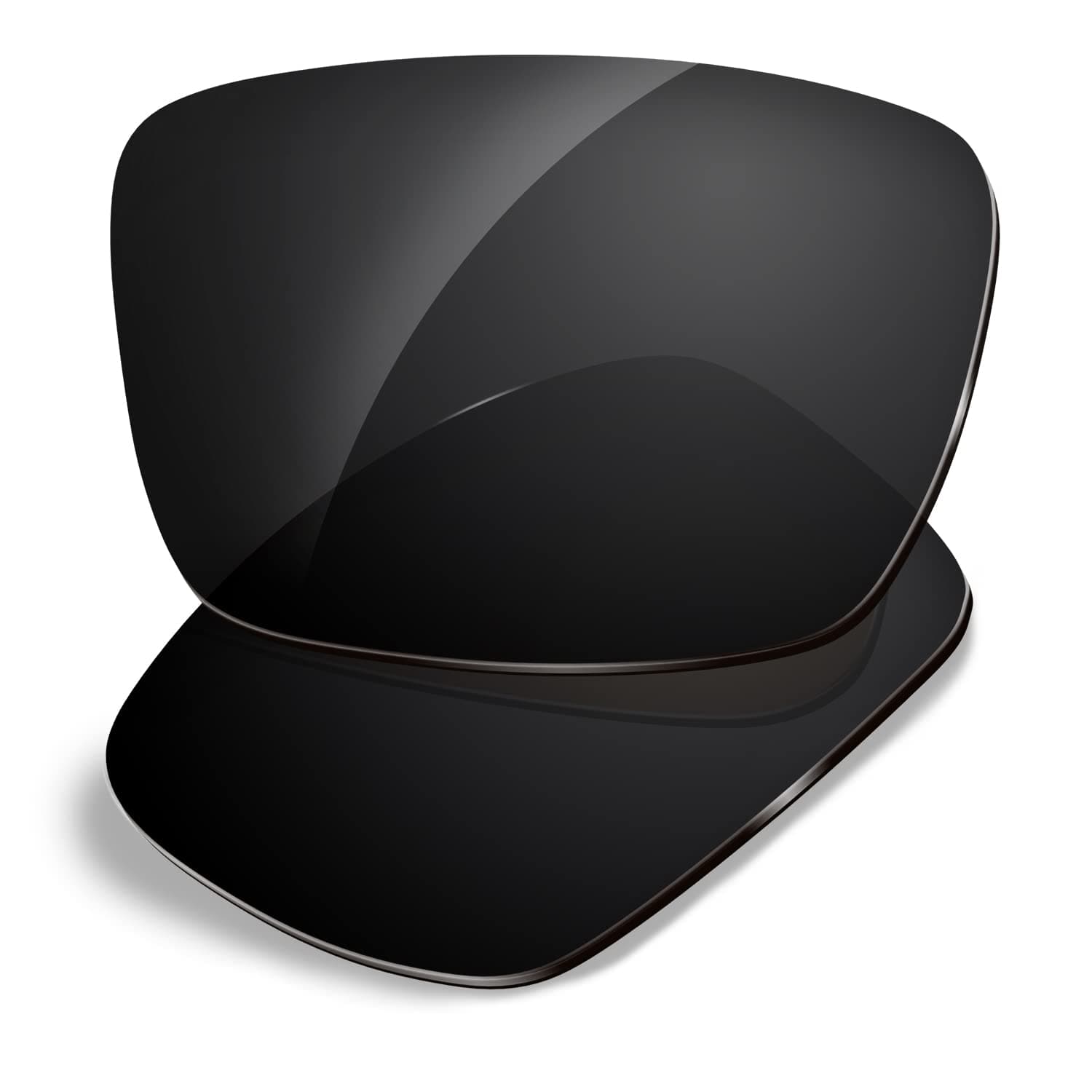 Dynamix Polarized Replacement Lenses for Oakley Fuel Cell | Easy To Install | Fit Perfectly | Solid Black