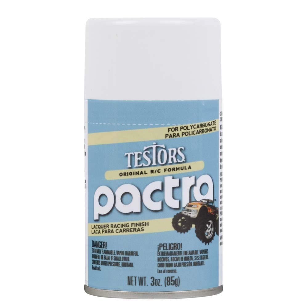 pactra, Inc Sprint White RC Lacquer Spray 3oz, PAC303401