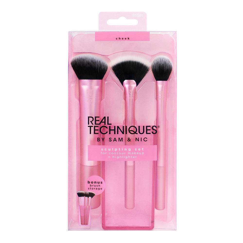 Sculpting make-up brush set