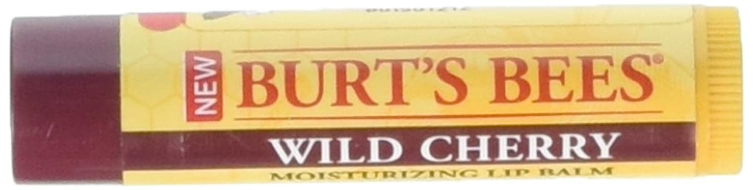 Burt's Bees Lip Balm Wild Cherry -0.15 oz, 2 Pack