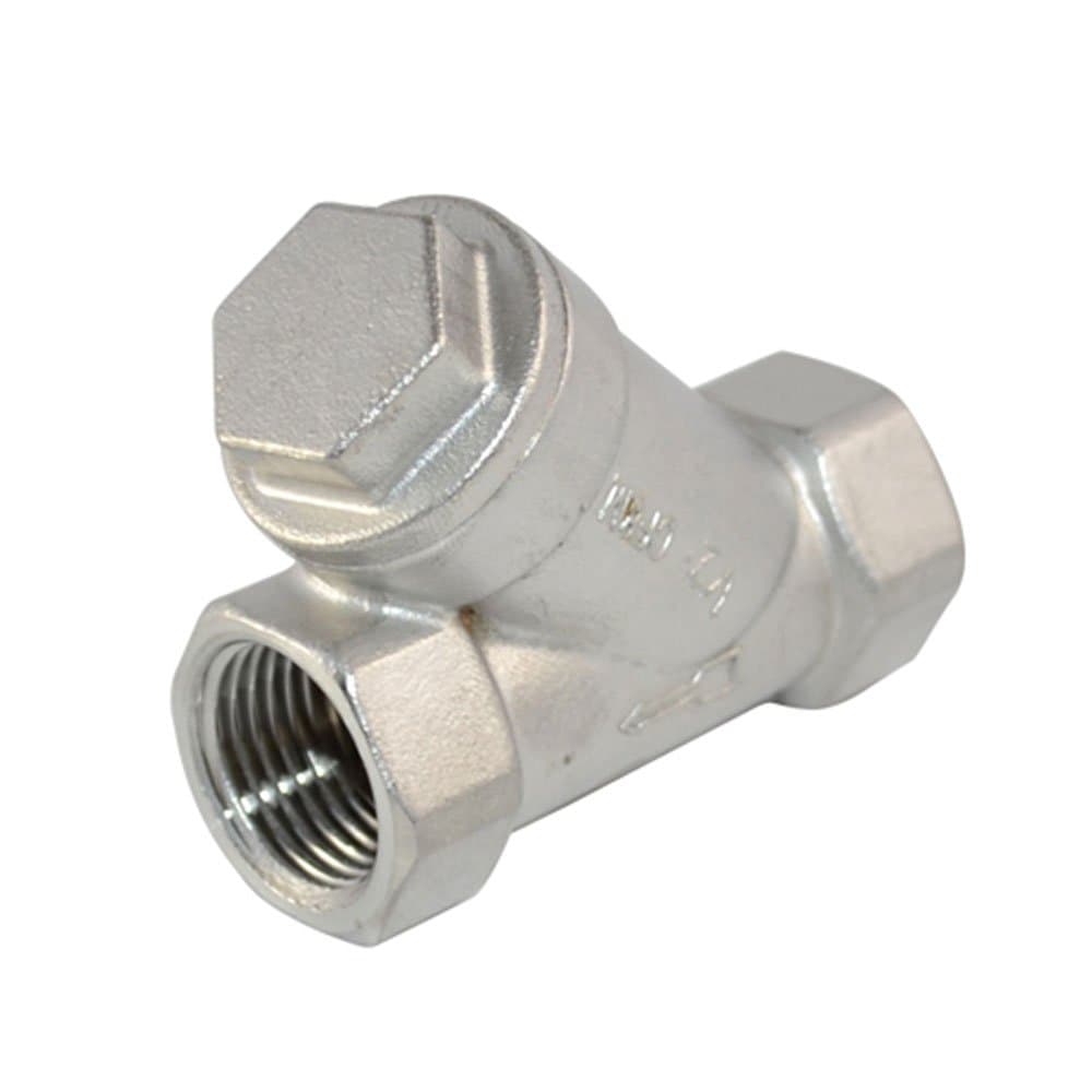 SuperWhole 1/2" WYE STRAINER Mesh Filter Valve 800 WOG Stainless Steel SS316 CF8M NEW