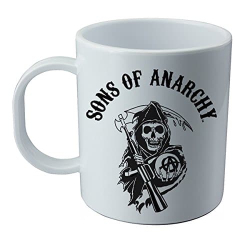Sons of Anarchy mug and two stickers
