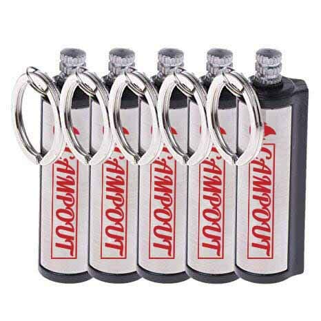 Permanent Match, Set of 5, Forever Match, Match Lighter, Fire Starter kit, Permanent Lighter, Camp Fire Starter, Forever Match Keychain, Waterproof Lighter, Metal Match, Improved Design 2021