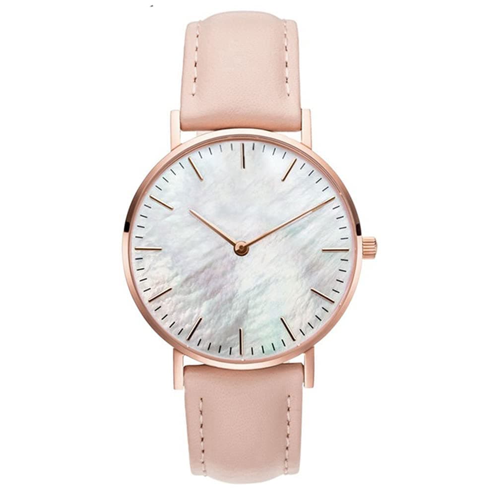 Womens Pink Analogue Watch