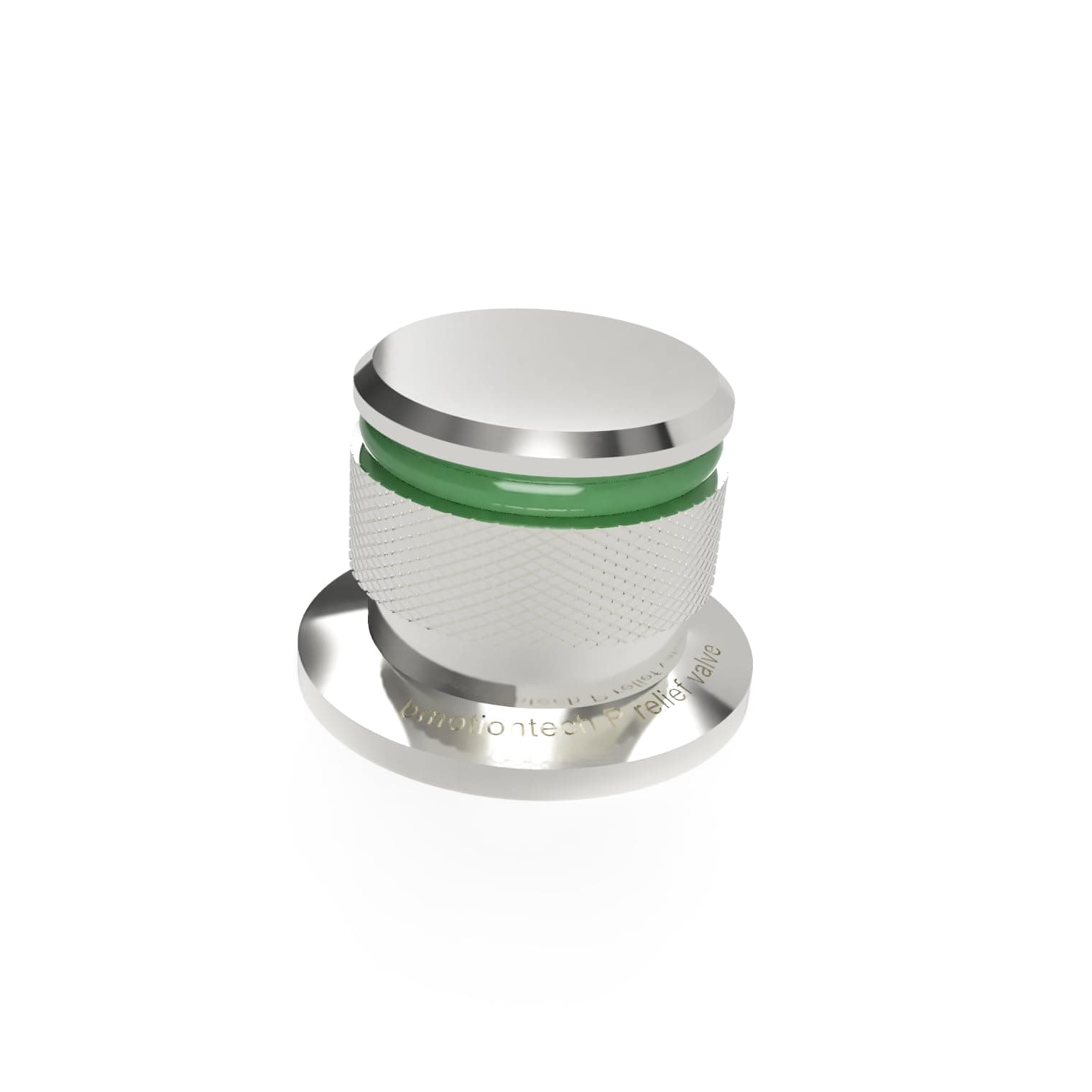 bmotiontech over pressure relief valve keeps vacuum chamber below excessive positive pressure < 1.5psig, improved version, One-piece valve body, minimized potential leak (KF25 flange)