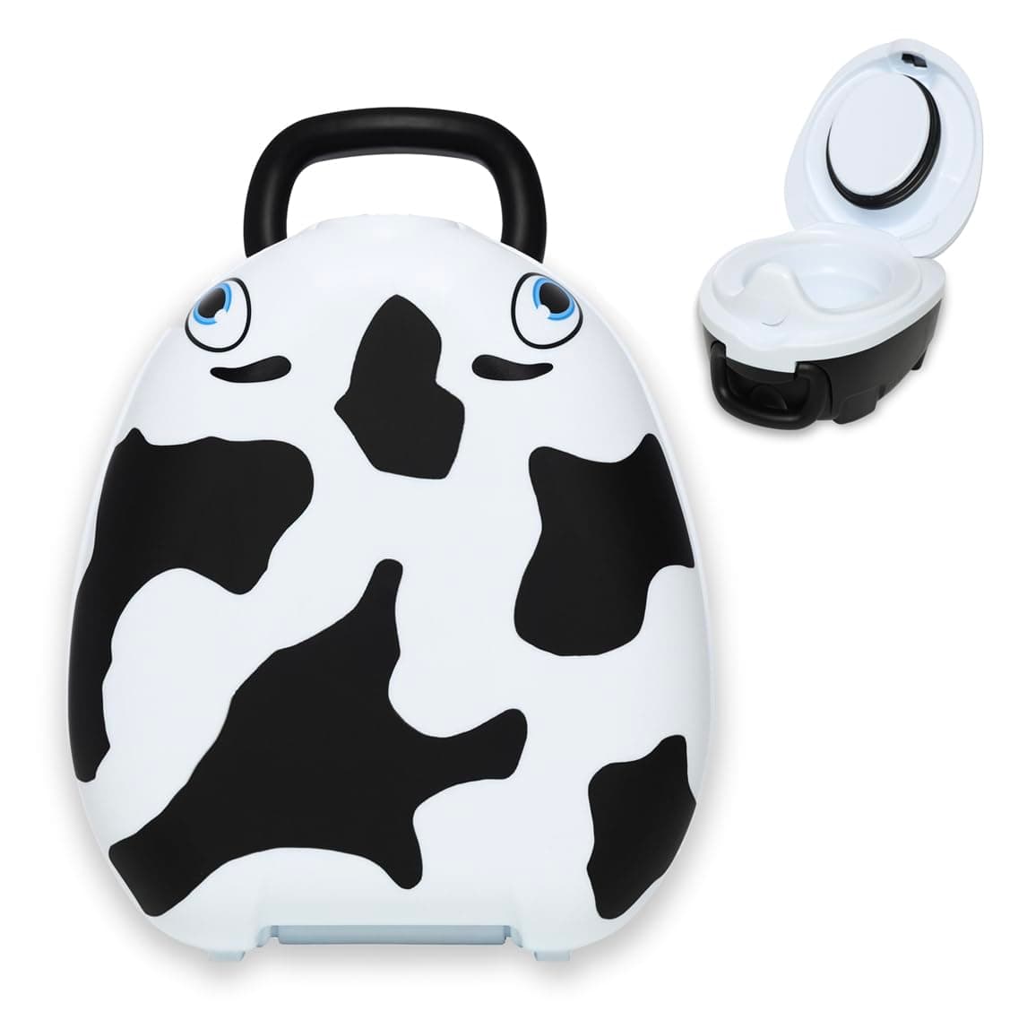 My Carry Potty- Cow (White)