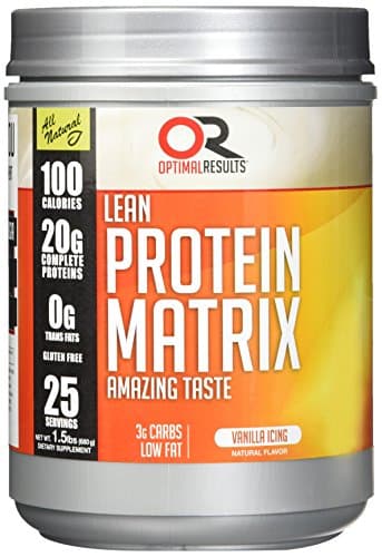 Optimal Results Whey Protein Matrix, Vanilla Icing, 1.5 Pound