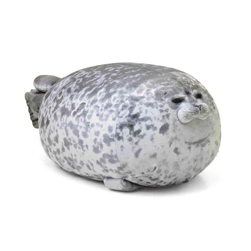 Chubby Spotted Seal Plush Stuffed Animal Pillow