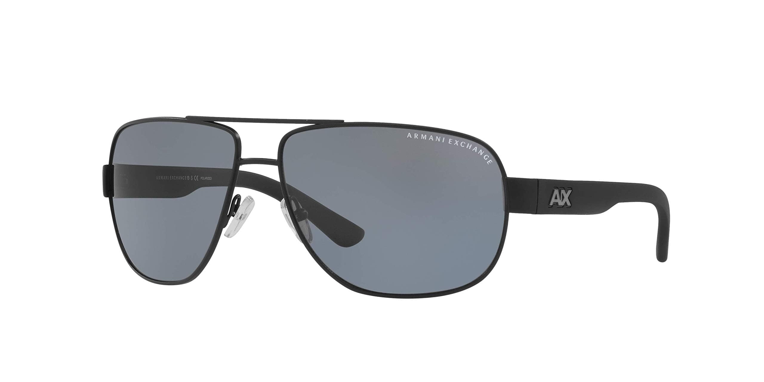Mens AX2012S Rectangular Sunglasses