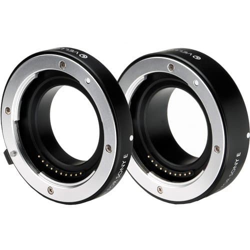 VELLO Deluxe Auto Focus Extension Tube Set for Sony E Mount