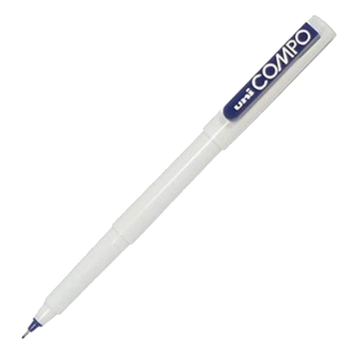 uni-ball Uni Compo Ultra Fine Pen 0.3MM Pack of 12 Blue