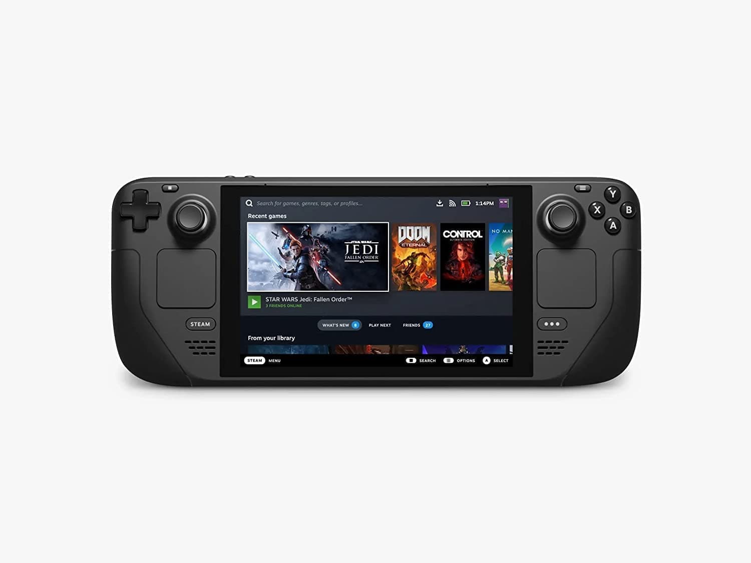 Steam Deck 64 GB Console Bundled With X-Ninja Stream Deck Case with Steam Deck Screen Protector (Combo)
