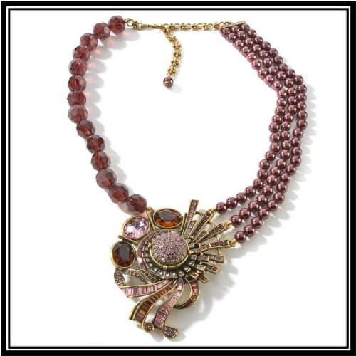 Heidi Daus Unforgettable Crystal-Accented Necklace