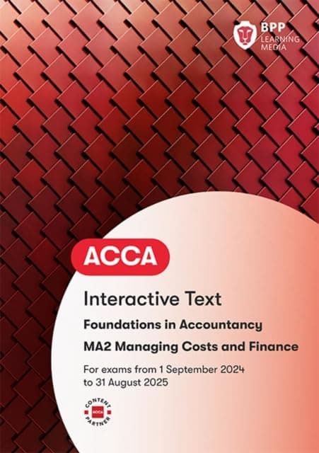 FIA Managing Costs and Finances MA2: Interactive Text
