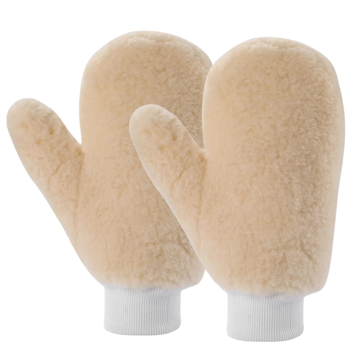 Paint Mitt,Painter's Mitt with thumb,Deck Stain Applicator for Painting Cleaning Dusting Waxing Polishing Glove Yellow
