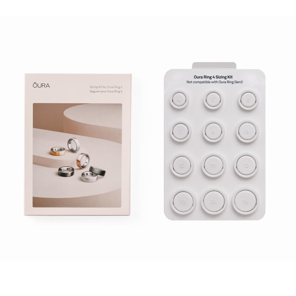 Ring 4 Sizing Kit - Size Before You Buy The Oura Ring 4 - Unique Sizing, Not Standard US Ring Sizes - Receive Credit for Purchase