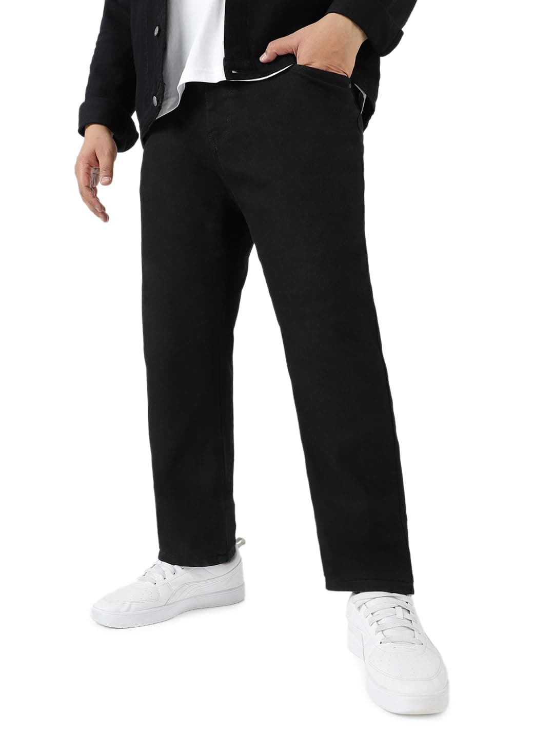 Urbano Plus Men's Regular Fit Denim Jeans Stretchable