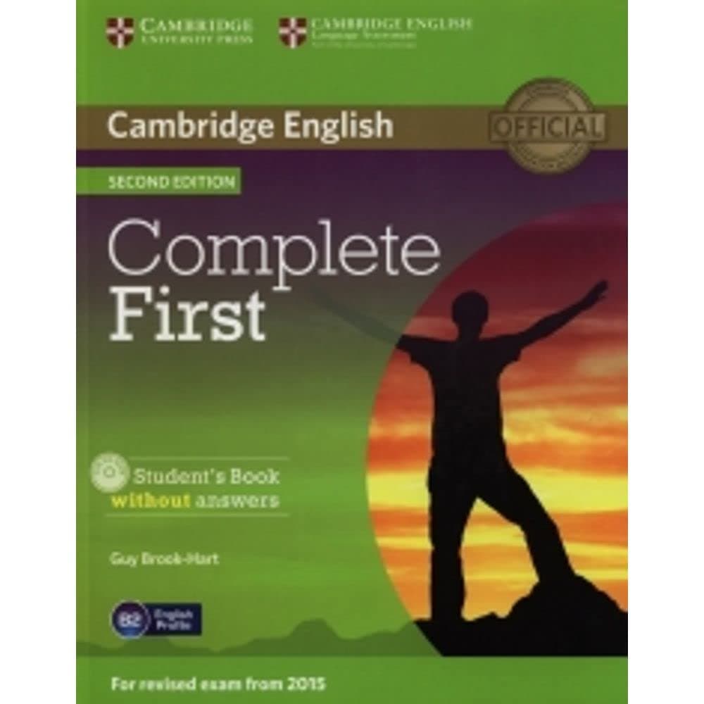 Complete First Student's Book without Answers with CD-ROM