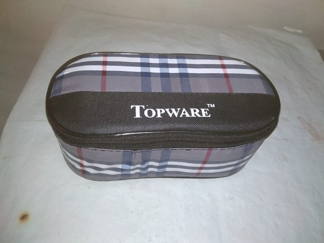 Topware_Lunch Insulated Double Decker Lunchbox with 3 Leak Proof Containers
