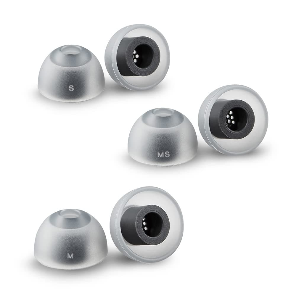 AZLA SednaEarfit MAX ASMR Standard(S/MS/M) - Earbud Tips for Wireless Headphones - Noise Canceling Earbuds Replacement Tips - Eartips Compatible with Sony, Beats, JLab, Samsung, Sennheiser, Skullcandy