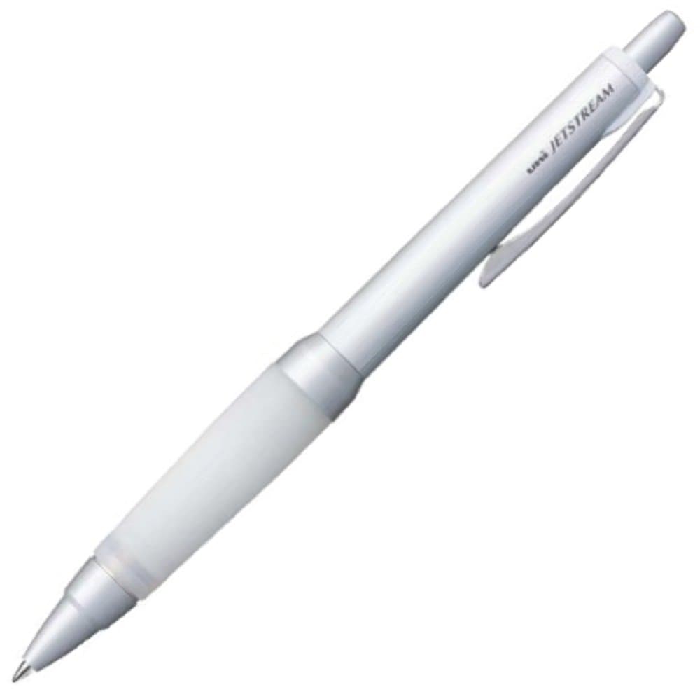 Alpha-Gel Jetstream 0.7 mm Ball Point Pen, Silver Body, Black Ink (SXN1000071P26)