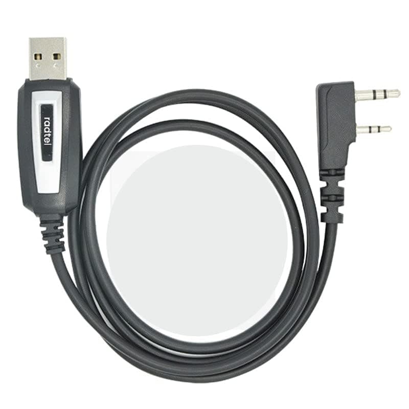 radtel USB Programming Cable For RT-490 RT-470 RT-470X, RT-493 RT-900, Compatible RT12 RT-890 RT-910B RT-860 RT-920 Walkie Talkie