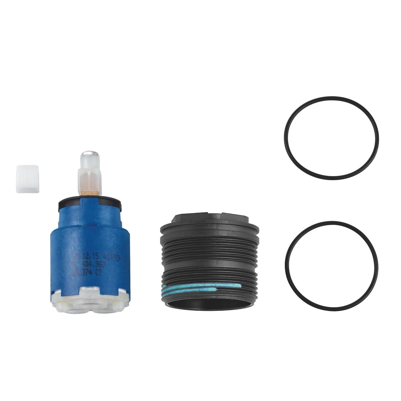 46374000 Replacement faucet ceramic cartridge, Chrome